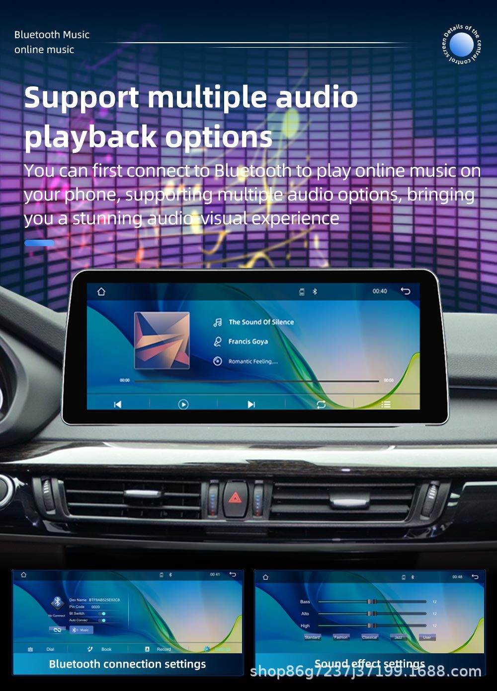 Suitable for Bmw X5 F15 10.25inch Car Radio Bluetooth Player Android Carplay Navigation