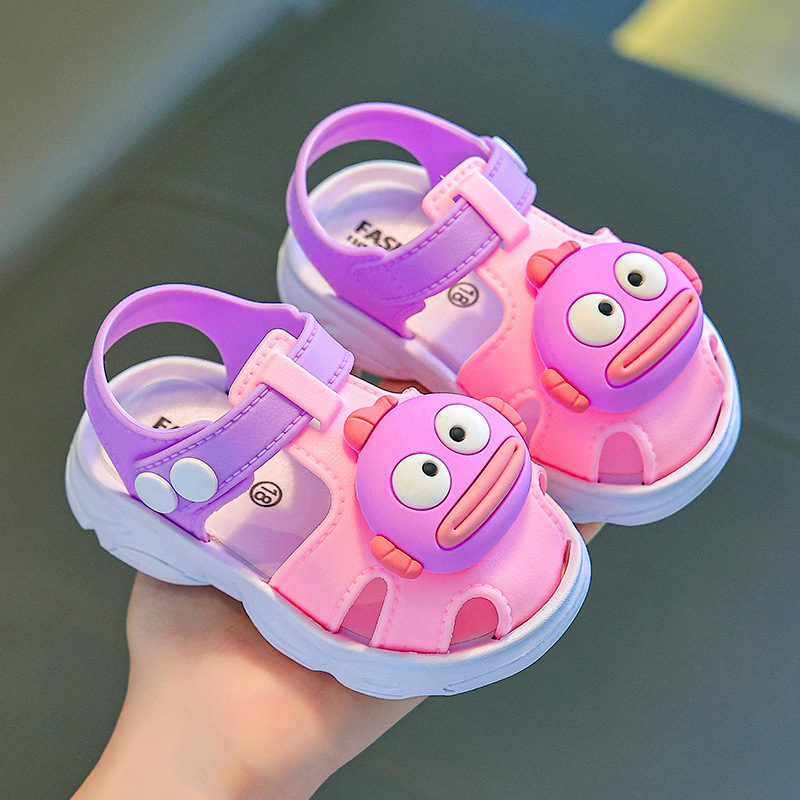 Sandalias para niños Sandalias para bebés Zapatos para niños pequeños de verano Sandalias para niñas Suela de playa Zapatos para bebés Sandalias para niños