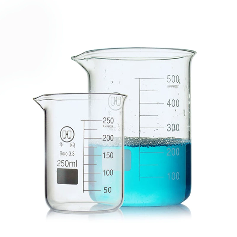 Стакан Huaou из боросиликатного стакана, оптовая продажа с фабрики, стакан низкого типа, 4000 мл, стакан из 3,3 материала