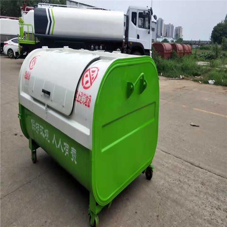 全国出售户外垃圾箱环卫垃圾箱户外环卫垃圾箱钢板加厚3方5方8方