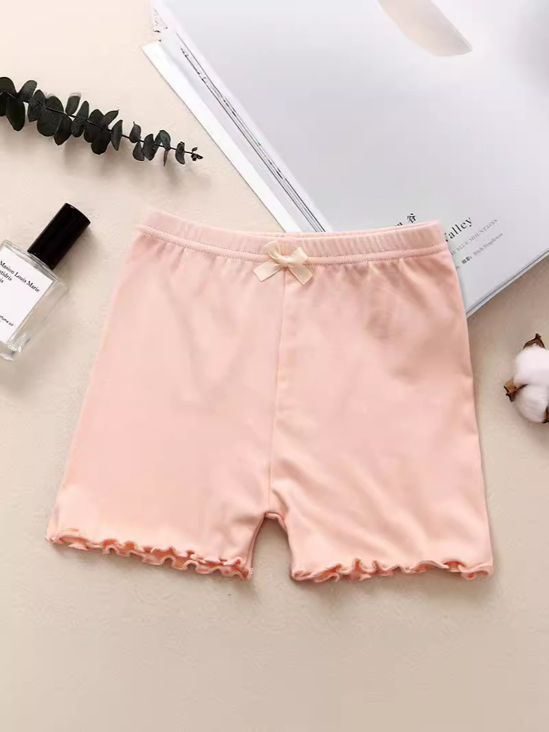 소녀 모달 안전 바지 어린 소녀 어린이 레깅을위한 여름 3 점 보험 바지