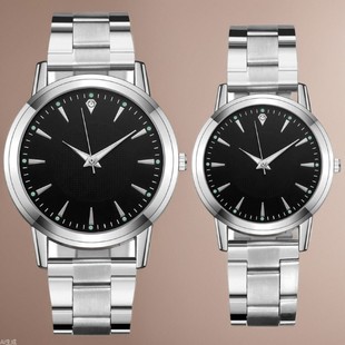 New Couple's Watch Luminous Steel Band Women's Watch Men's and Women's Quartz Watch Gift Watch Watch Manufacturers