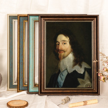 油画框外框美式复古简约相框数字油画框国画欧式复古框架挂墙相框