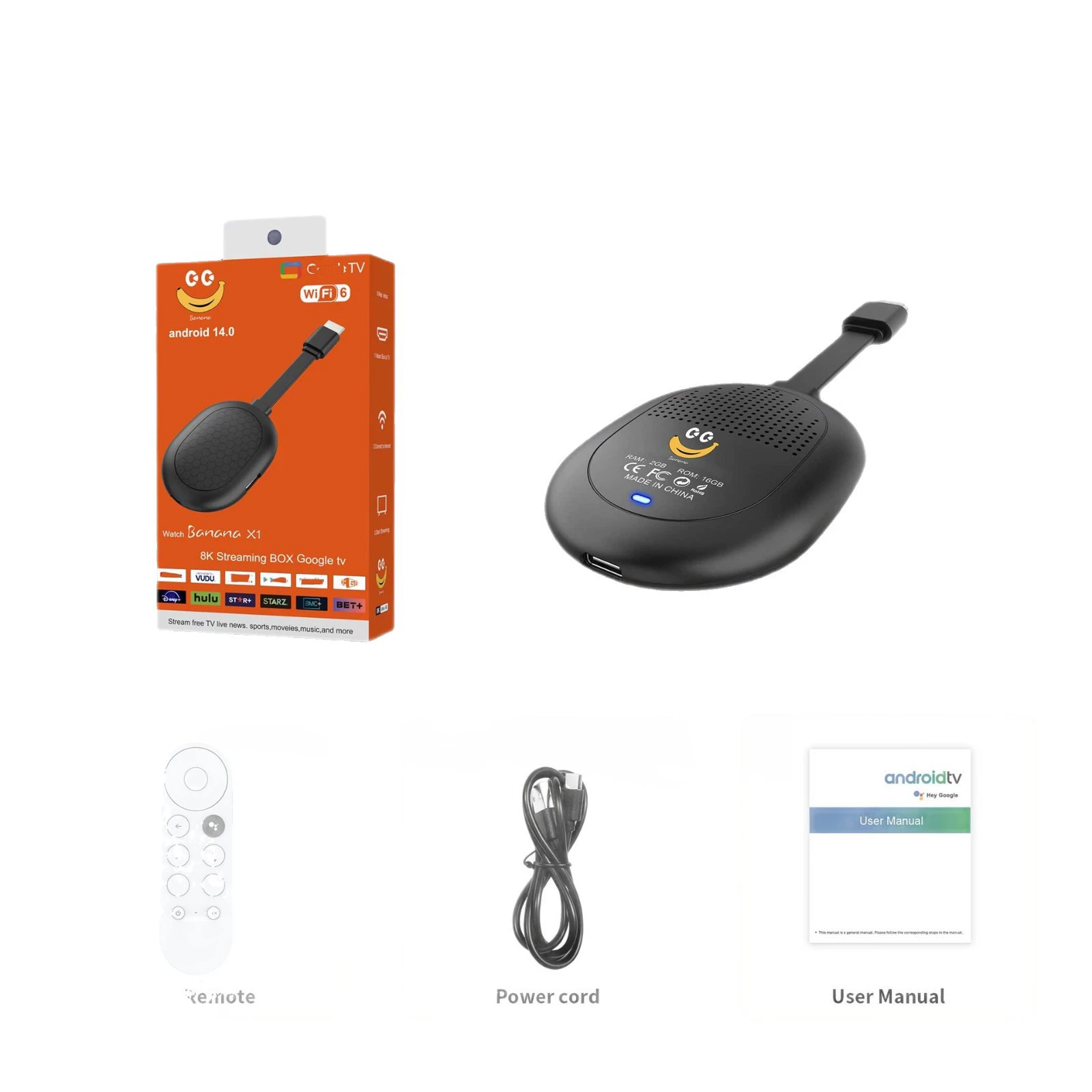 TV BOX ATV X1 приставка 4K HD Bluetooth голос dvу 5G Android 14 Banana