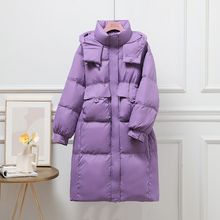 反季羽绒棉服女中长款韩版宽松新款冬季外套棉衣棉袄百搭