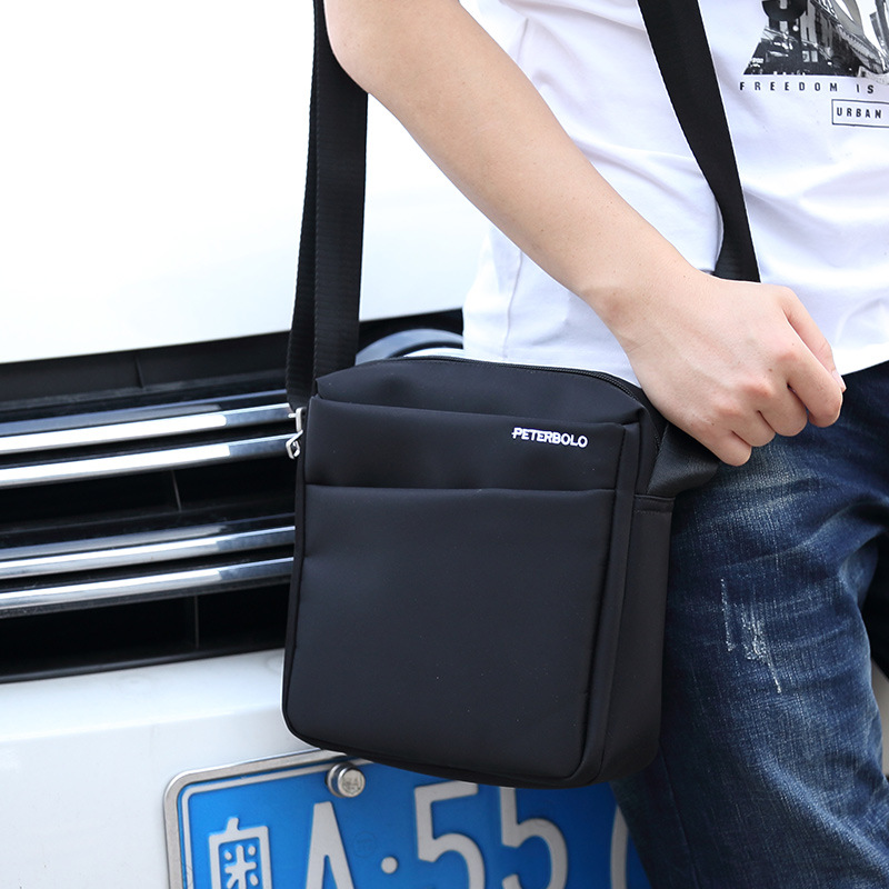 PETERBOLO / Peter Paul bolso de hombre mochila de lona de hombro mochila de tela de Oxford mochila de ocio viaje de ocio