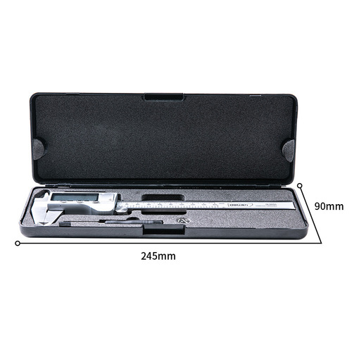 Deli digital display vernier caliper high-precision household electronic jewelry jadeite toy measurement small caliper