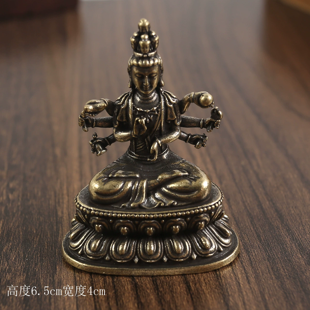 Brass Tieguanyin tea, copper metal resin decor, wholesale