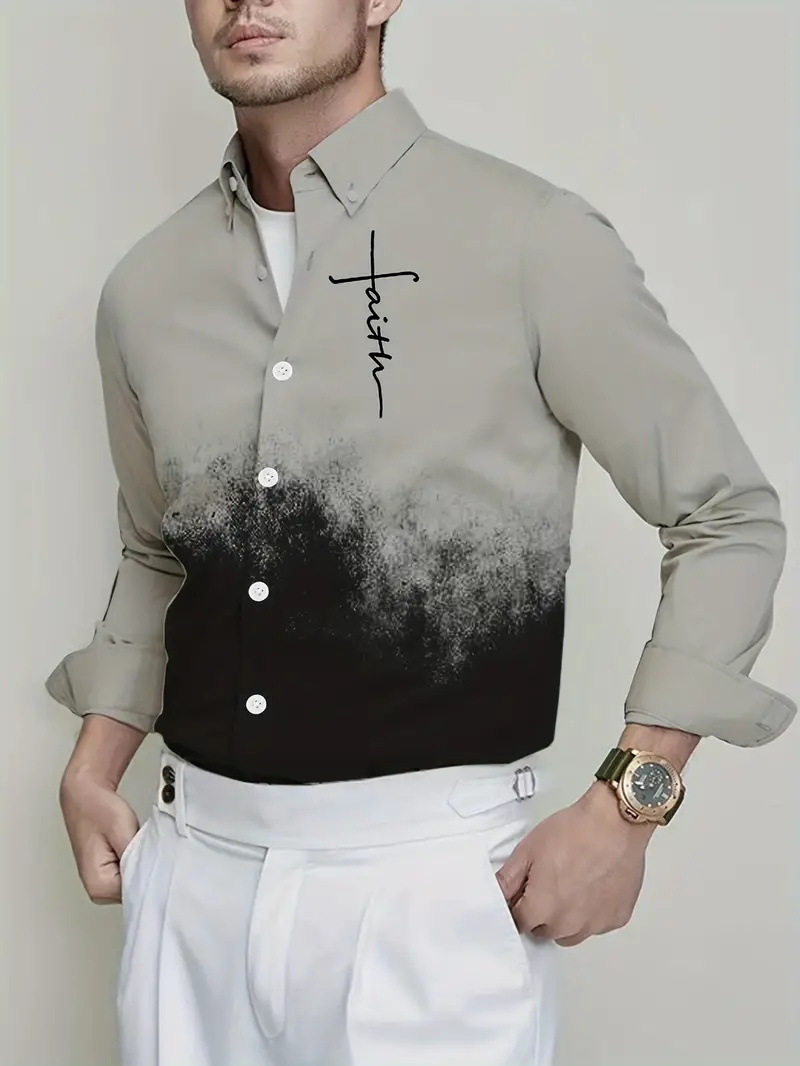 2025 nuevo estilo Amazon comercio exterior casual transfronterizo tendencia de moda salvaje camisa de manga larga de alta calidad MB12