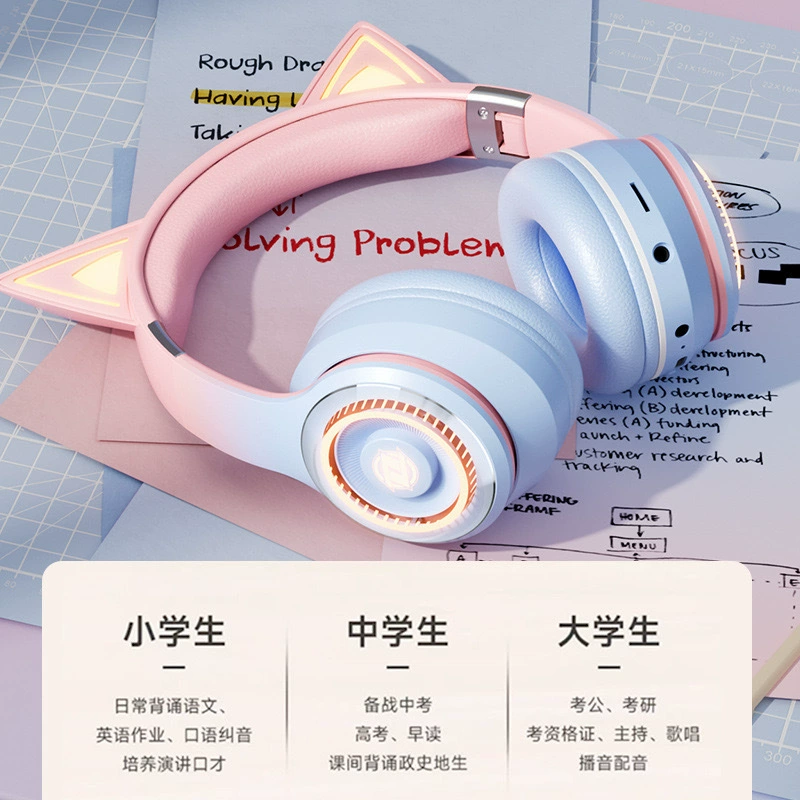 Endentic Ранний Ear Reading Head - наушники Bluetooth для детей, учеников, учебы, память, погружение