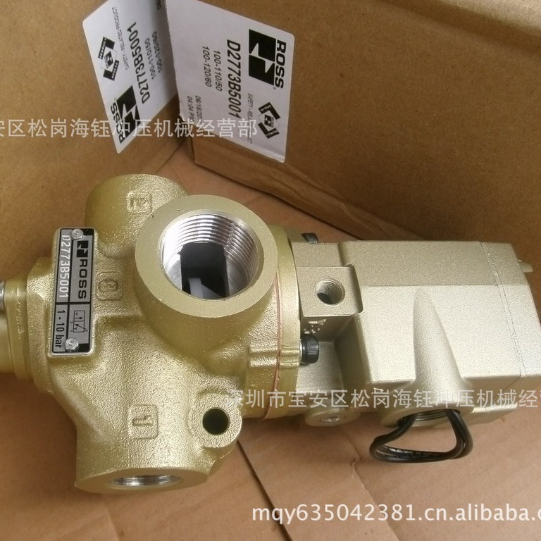 D2773B6001单联电磁阀ROSS换向阀D2773B6011电磁阀D2773B6001