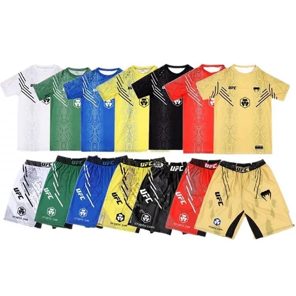 Boxing and Sanda Set Ufc Venom Mixed Martial Arts Free Fighting Men's and Women's Sports Mma Comfortable Quick-Drying Training Clothes