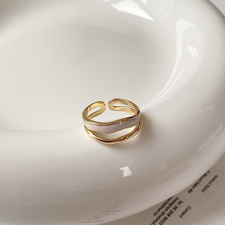 51 # anillo-oro-gota de aceite doble