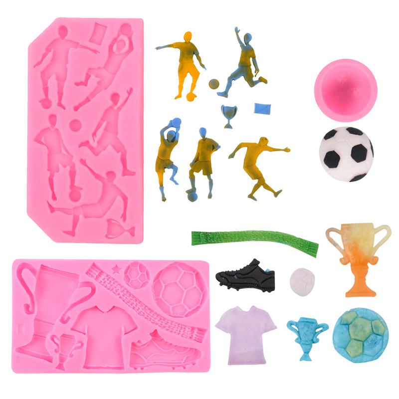 Football silicone mold