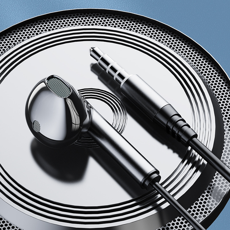 2022 nuevo auricular con cable en la oreja bajo pesado juego de pollo karaoke computadora teléfono móvil auriculares de metal al por mayor