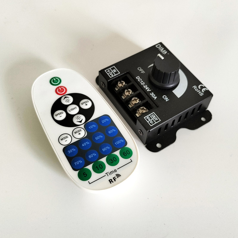 RF23键360W手动旋钮铁壳调光8