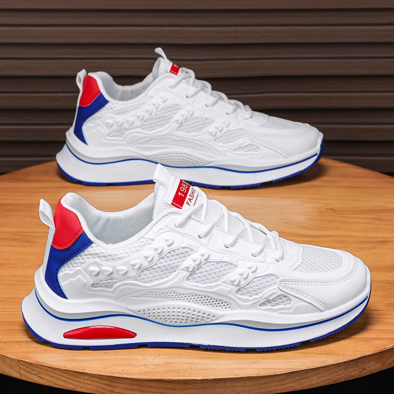 Zapatos de hombre de invierno 2026 zapatos deportivos casuales de suela baja tendencia de moda versátil zapatos transpirables para hombre