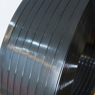 J8 Bundling Belt Packing Belt Handmade 1908 Woven Belt 10 Plastic Steel Belt 10 Hot Melt 1616 Invoicing Pet Black G3