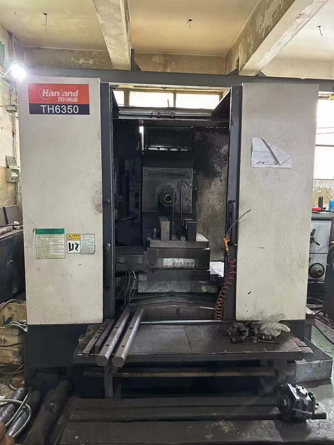 转让二手汉川TH6350卧式加工心二手500卧加