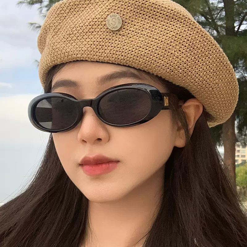 墨镜女高级感大牌墨镜吴同款千语椭圆形太阳镜2025年新款太阳眼镜