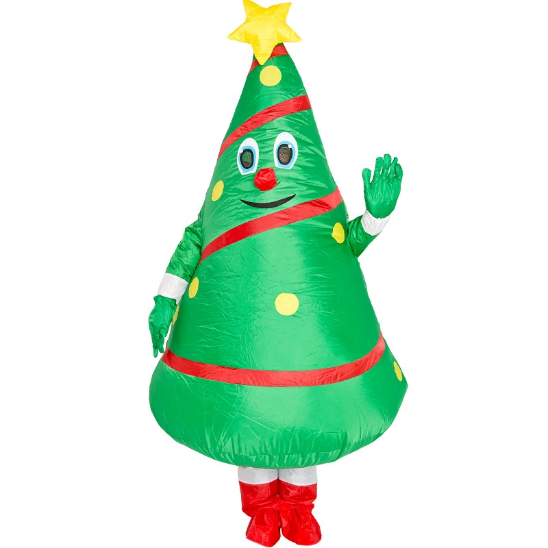 Christmas funny cartoon doll, inflatable props for adults