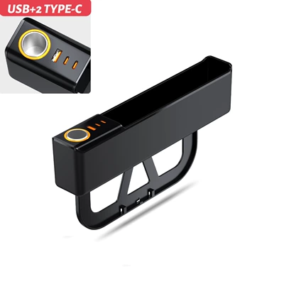 New Cross-Border Car Seat Car storage bag/box - black-usbdual-typec-single-charging-model-26516645mm