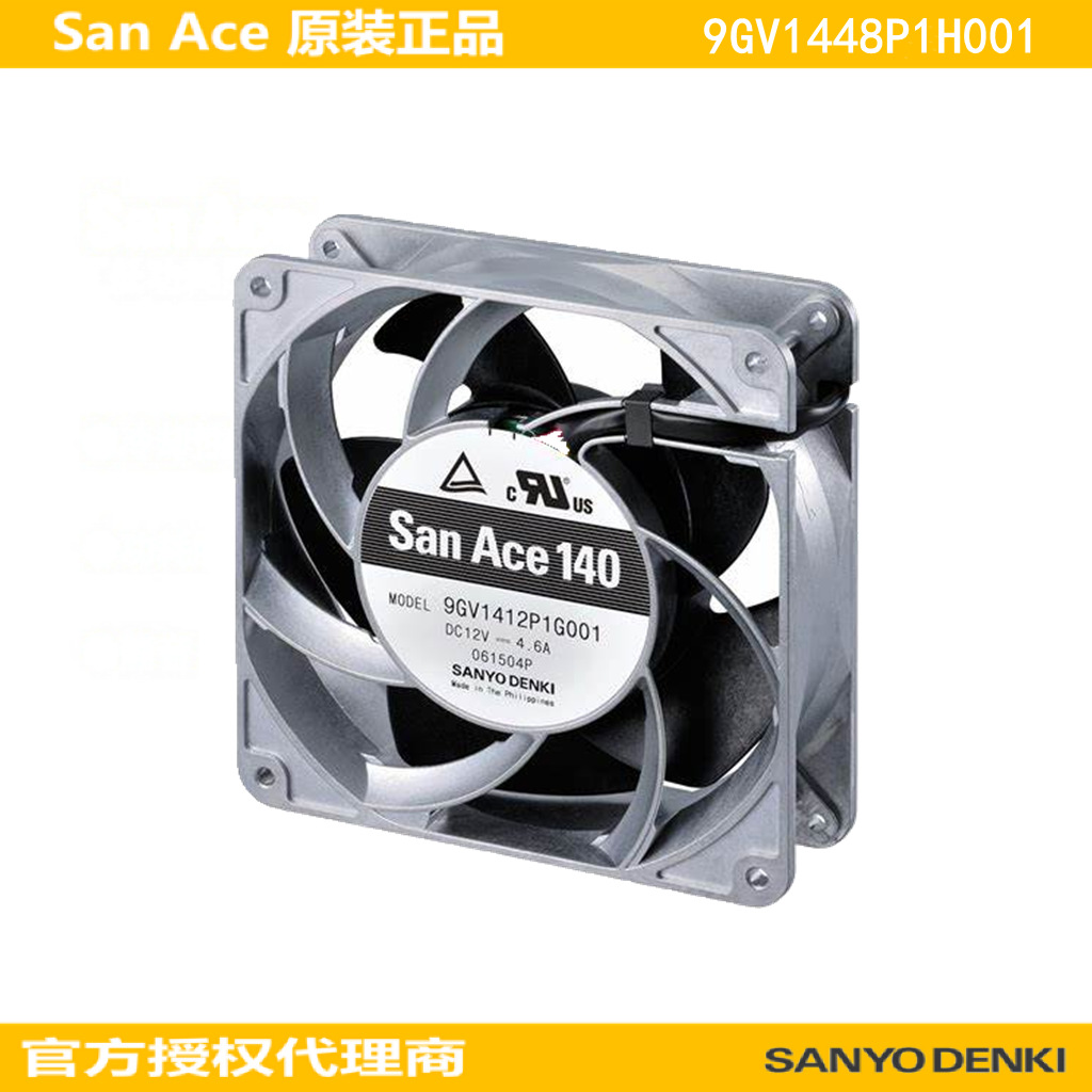 山洋Sanyo直流散热风扇9GV1448P1H001低振动低噪音长寿命散热风扇