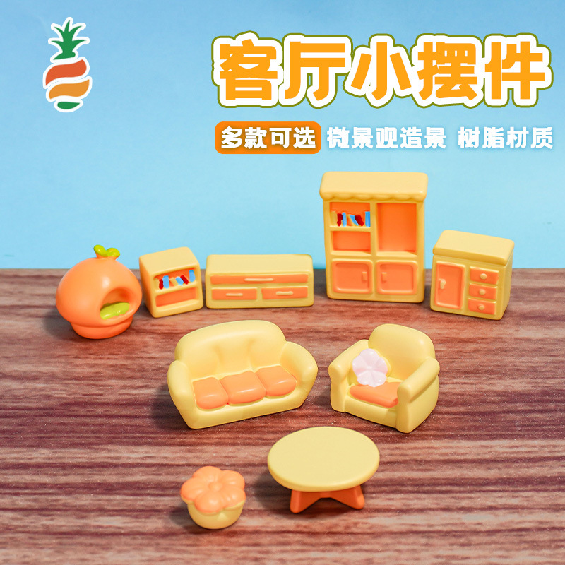 Habitación, decoración de la casa del bebé, decoración de escritorio, micro paisaje, dibujos animados, decoración creativa de muebles pequeños, accesorios de dormitorio de sala de estar de bricolaje