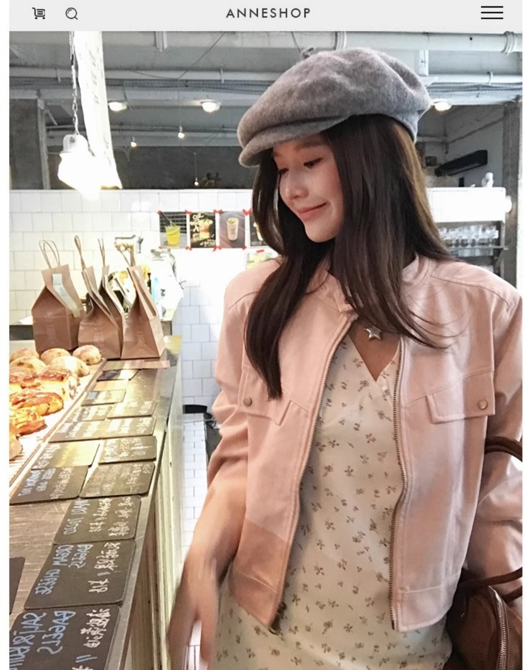 [Thickened Original Version Without Simplification] Retro Round Neck Suede Jacket for Women Autum Korean Style Loose Casual Short Style