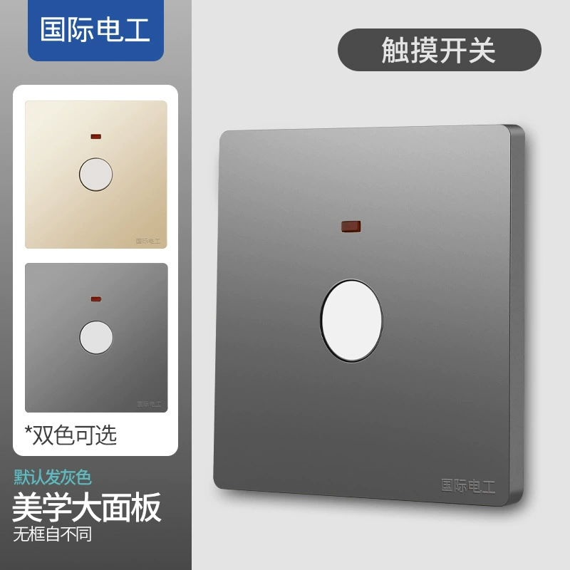 Wall Switch & Socket Panel 86 Concealed Mount, USB & Dual Control, Multi‑Gang Options