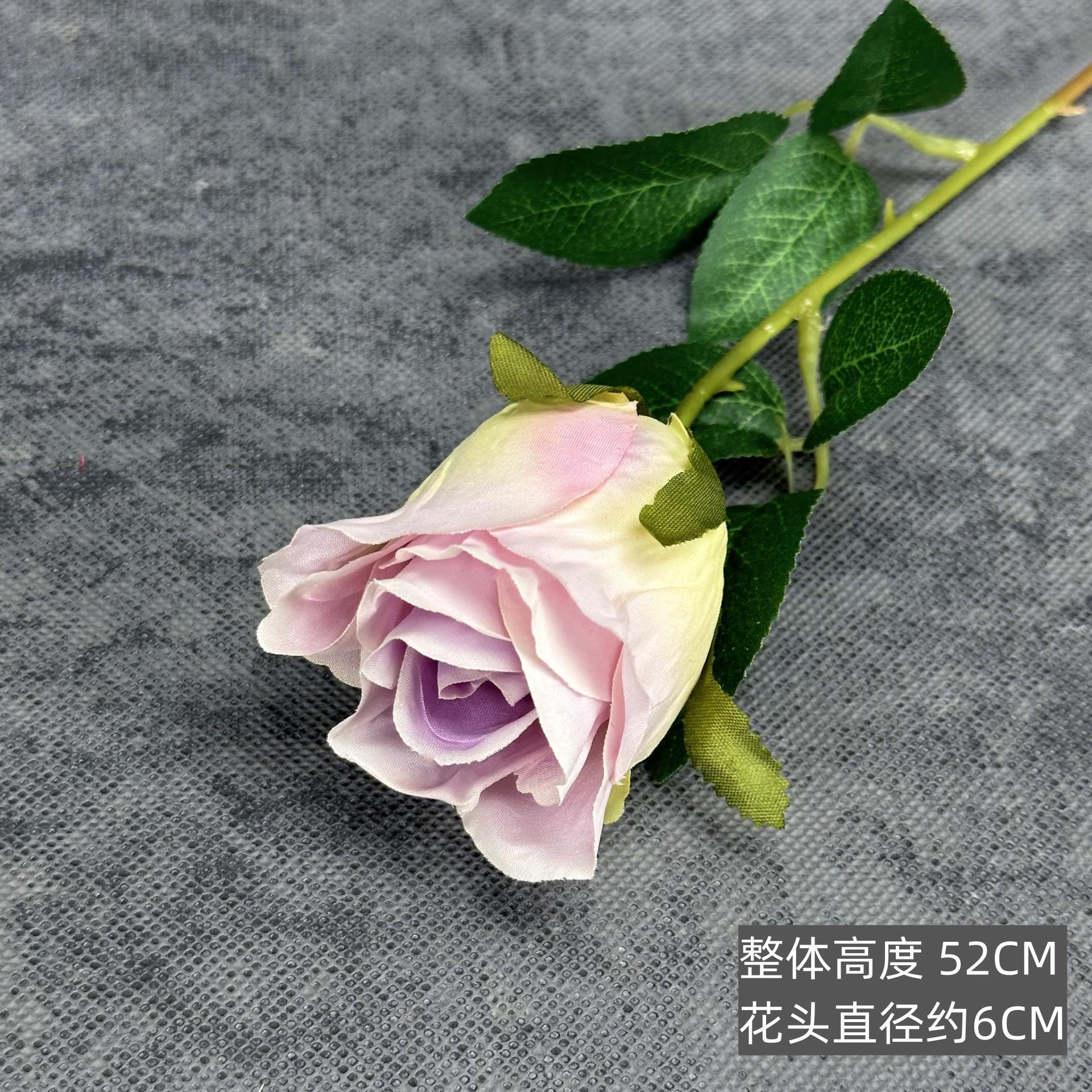 Flor de rosa simulada franela de una sola mano cascada de rosas flor simulada boda decoración del hogar decoración flor falsa al por mayor