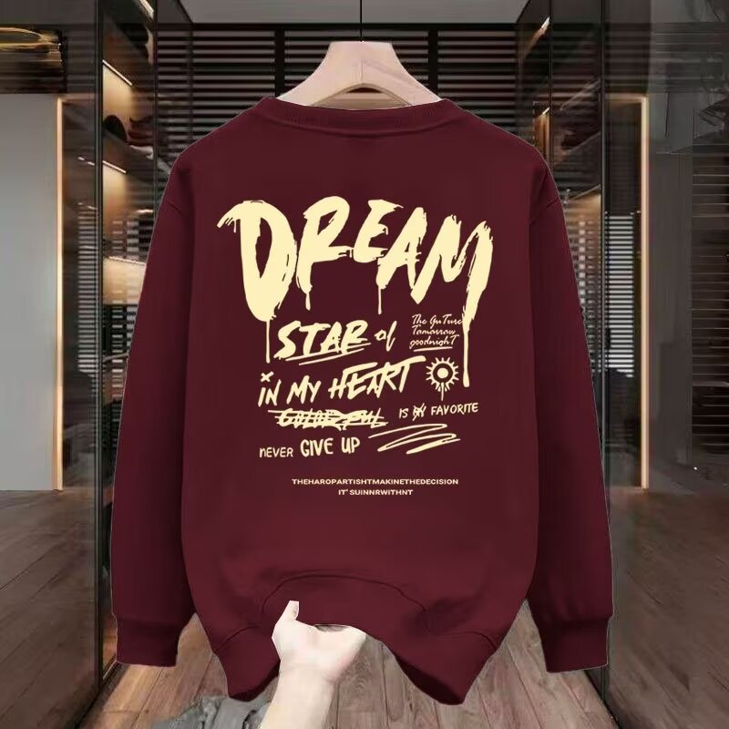 Felpa uomo con cappuccio pullover a maniche lunghe taglio ampio_voghion.com