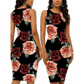 S 58285 Women Daily Dress Fashion Casual Bodycon时尚连衣裙