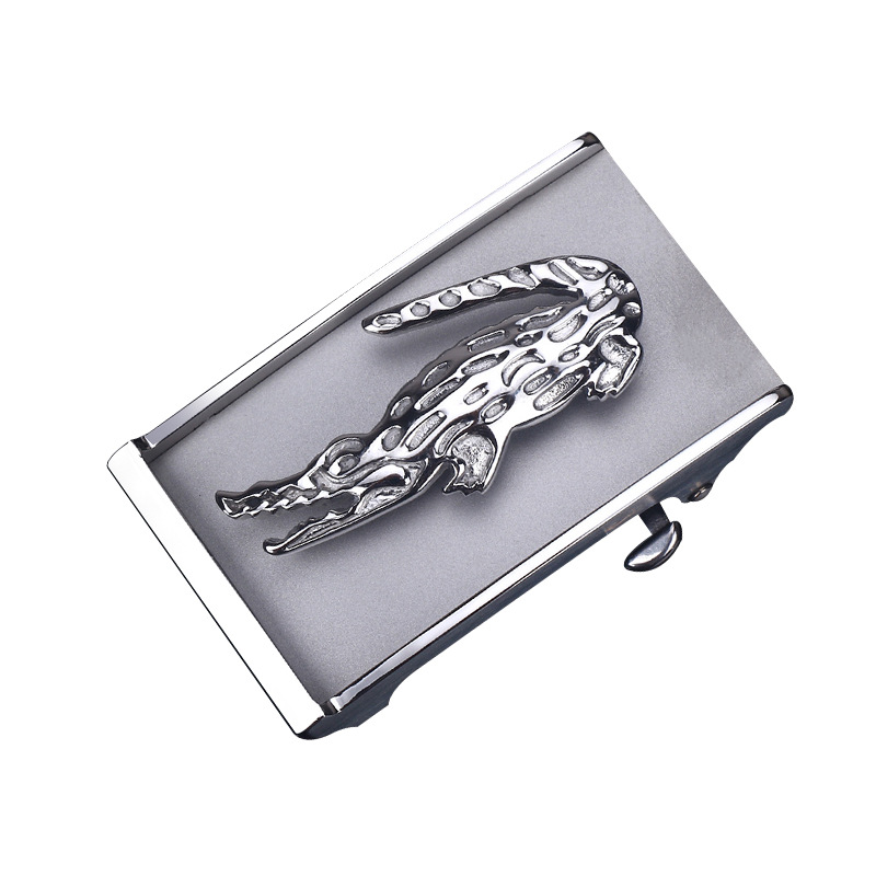 3,5/3,8 hebilla de cinturón de acero inoxidable hebilla sin dientes tipo prensa para hombre hebilla de cinturón de alta calidad hebilla de cinturón de material de sensación venta directa