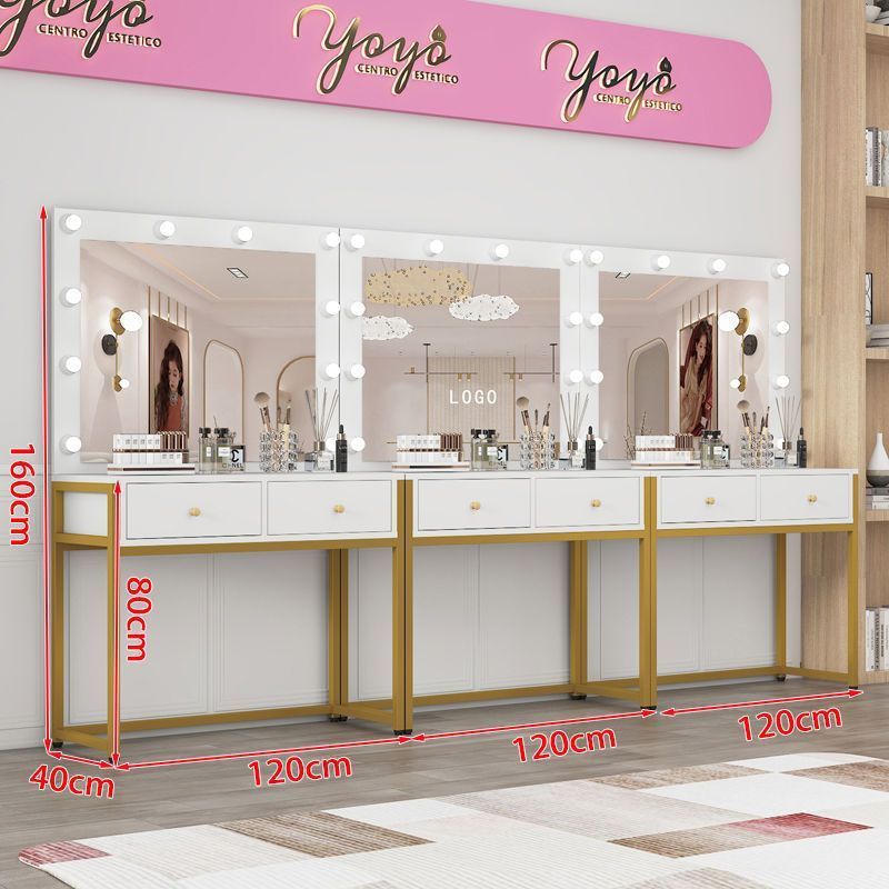 화이트+골드 프레임 360*40*160