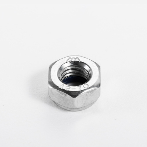 Aozhan Aofeng DIN985 non-metal insert hexagonal lock nut 304 stainless steel nylon screw cap A2-70