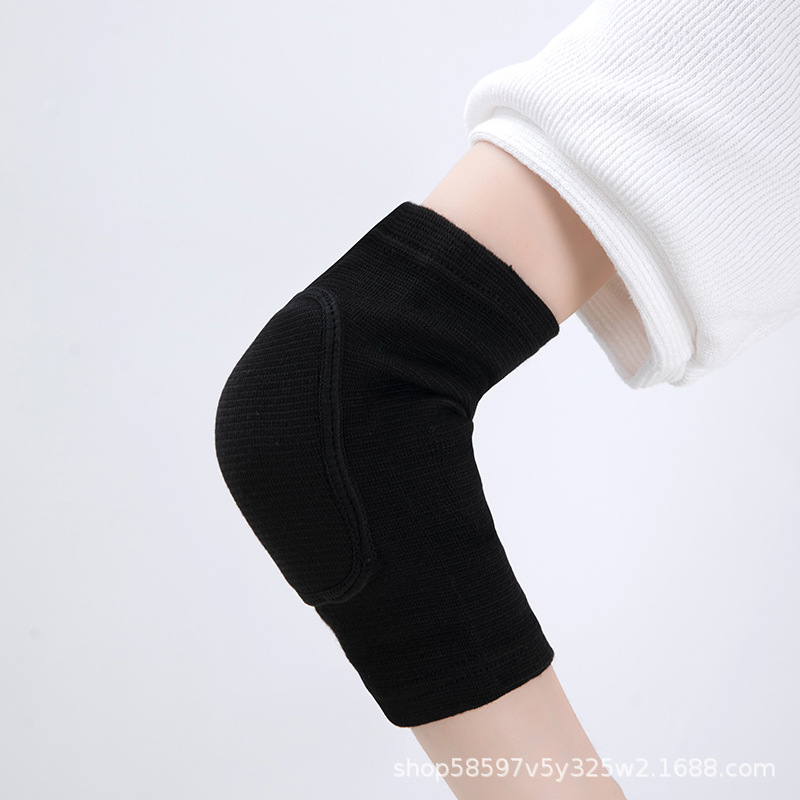 Black sponge elbow pads, increased thickness