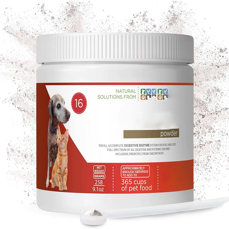 Кросс-бордерный порошок пищеварительных ферментов для животных.  Поддержка здоровья пищеварения.  Индивидуальный опт.