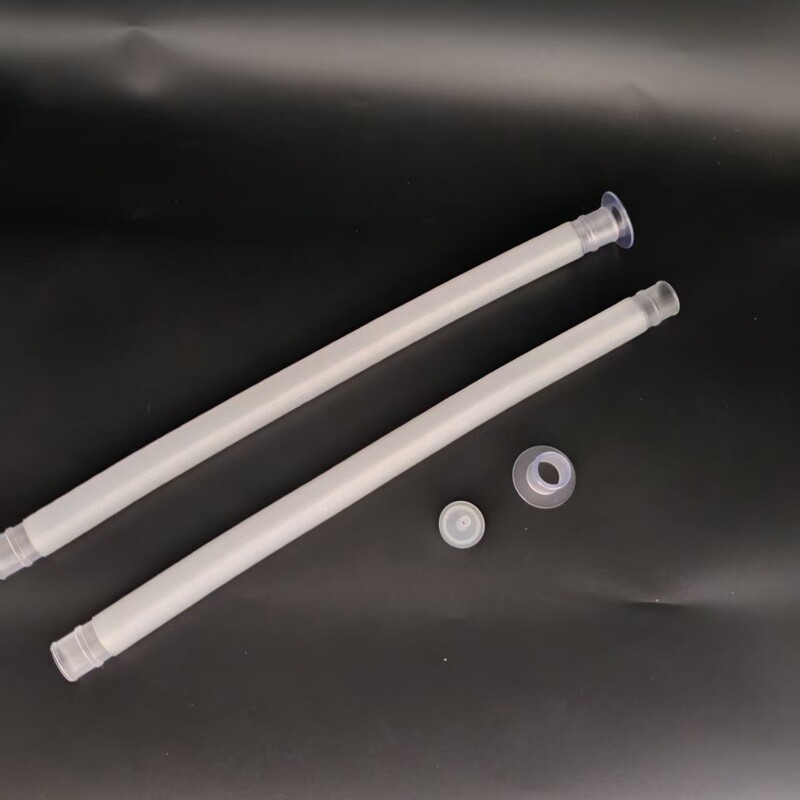Pp Plastic Corrugated Tube Hose Transparent Telescopic Extendable Tube Atomization Tube