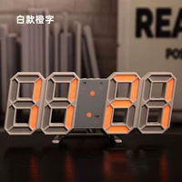 Обычная белая рамка с оранжевыми буквами.