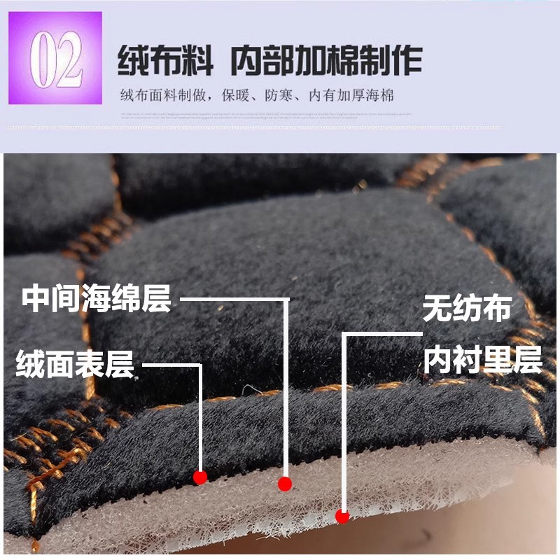 Electric Scooter Motorcycle Seat Cushion Cover Battery Car Flannel Winter Warm Seat Cushion Cover Winter Seat Cushion