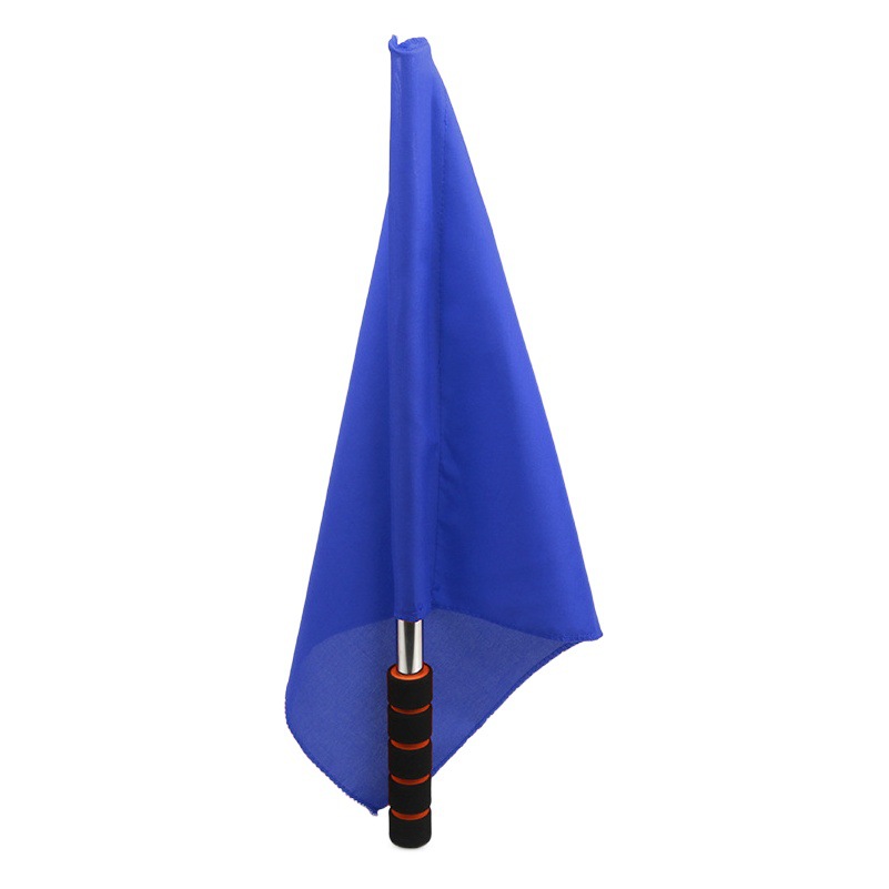 Red and White command flag referee flag signal flag for issuing orders flag border cutting flag patrol flag traffic warning flag wholesale