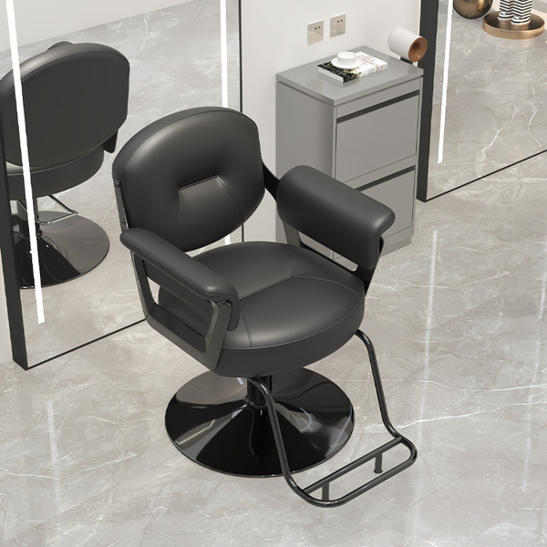 Barber shop chair high-end hair salon chair barber chair lifting…