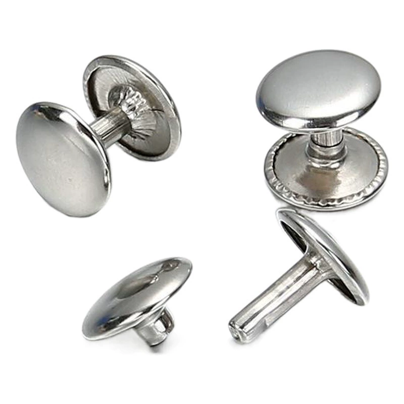 Гальванические железные, медные, стальные односторонние и двусторонние заклепки, металлические заклепки, материнские колпачки, заклепки, полные характеристики, рекламные вентиляторные заклепки.