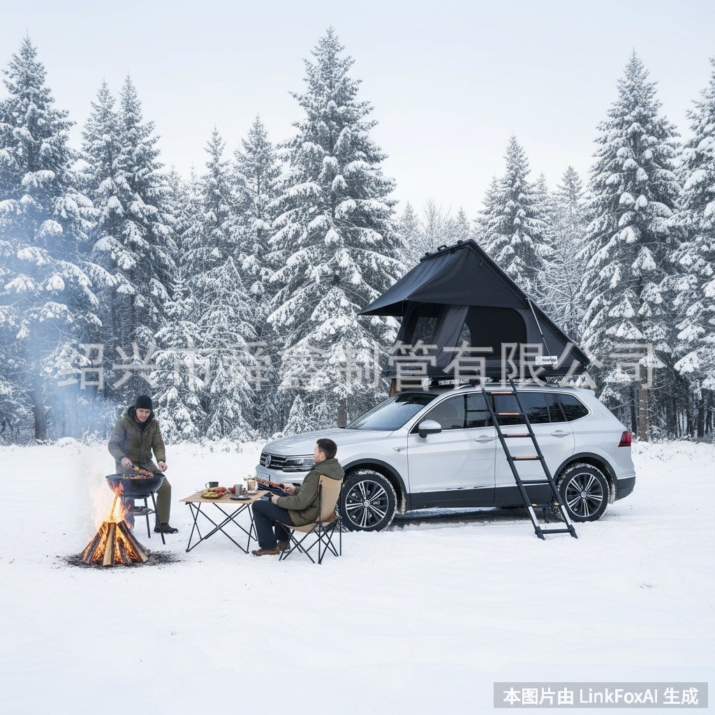 Outdoor folding roof top tent, car-mounted tent, mountain camping, SUV off-road outdoor camping manufacturer