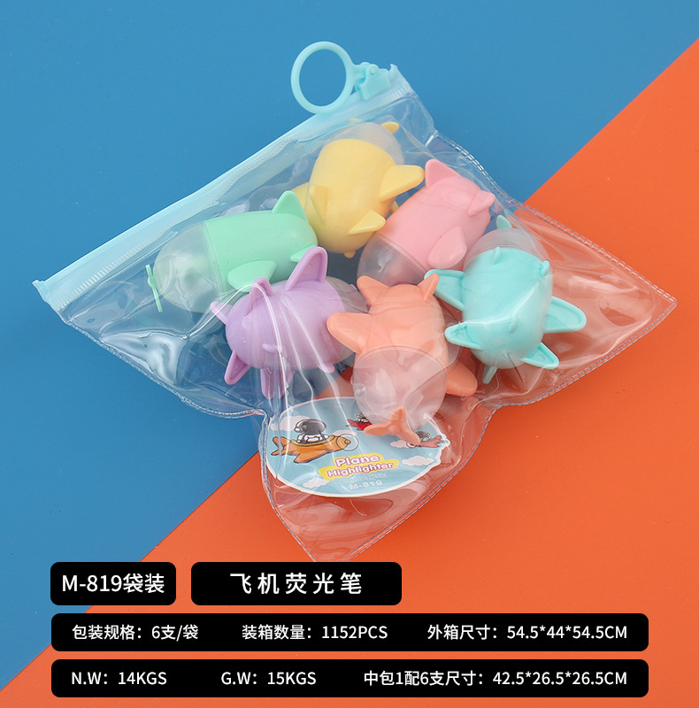 Transfronterizos TEMU una mini helado dibujo de dibujos animados resaltador de pintura de resaltador de pluma marcador de pluma graffiti