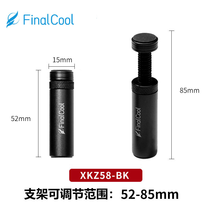 Corte en frío todo aluminio telescópico giratorio tarjeta gráfica soporte vertical computadora de escritorio tarjeta gráfica soporte marco/tarjeta gráfica Jack