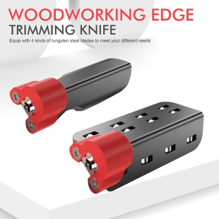 Edge banding strip trimmer woodworking trimming artifact chamfering device PVC paint-free board ecological board edge banding strip trimming knife