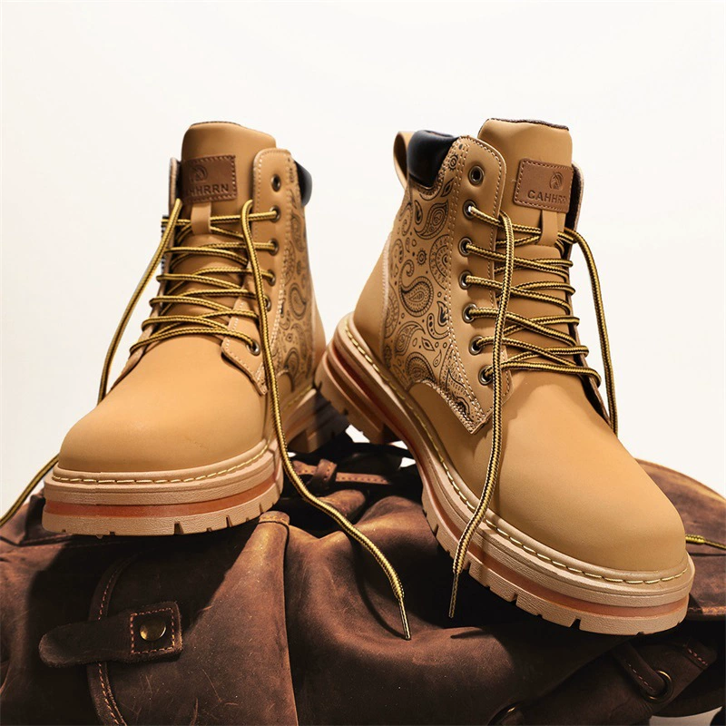 Martens, демисезонные высокие сапоги в английском стиле, британский стиль
