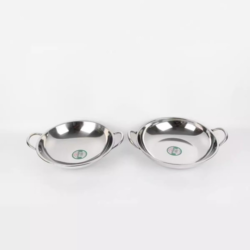 Special Thick Stainless Steel Dry Pot Pot Commercial Bar Cauldron Home Hot Pot Alcohol Stove Hot Pot Anti-Overflow Pot